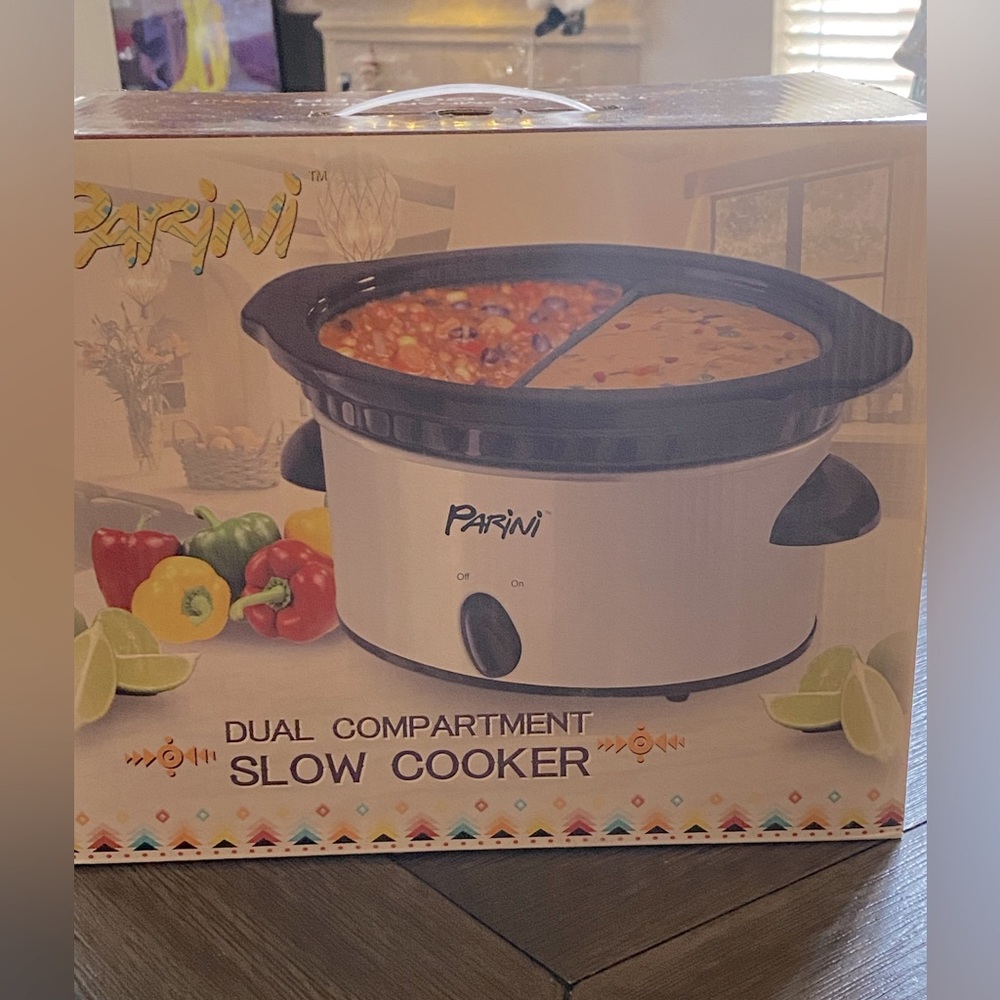 Parini dual slow cooker brand new in box